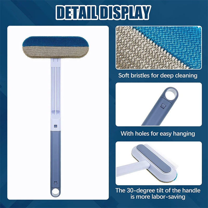 4-in-1 Multifunctional Pet Hair Remover Brush – for Dogs, Cats, Furniture & Window Screens
