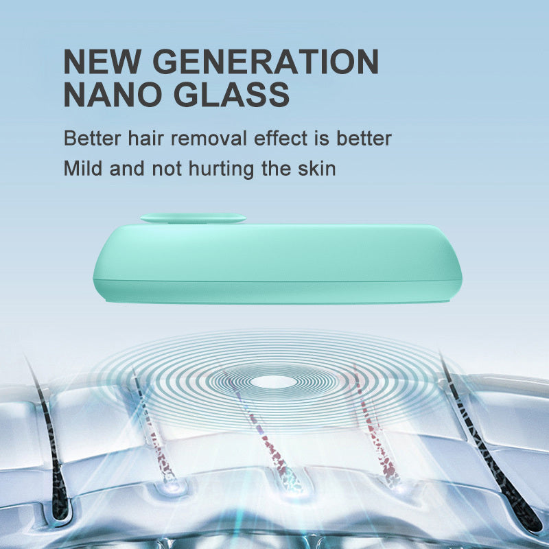 CJEER Upgraded Crystal Hair Removal Eraser – Painless Hair Removal for Legs, Back & Arms