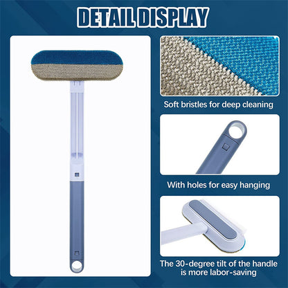 4-in-1 Multifunctional Pet Hair Remover Brush – for Dogs, Cats, Furniture & Window Screens