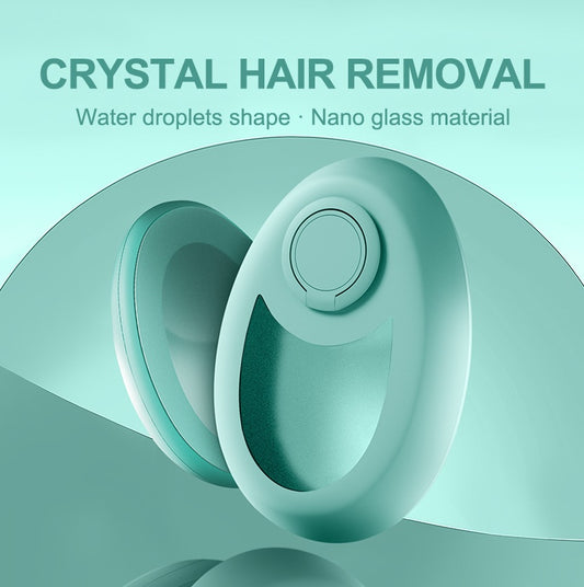 CJEER Upgraded Crystal Hair Removal Eraser – Painless Hair Removal for Legs, Back & Arms