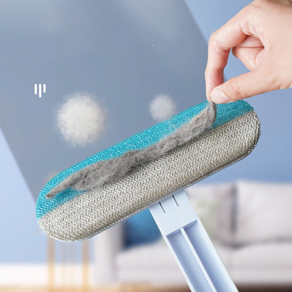 4-in-1 Multifunctional Pet Hair Remover Brush – for Dogs, Cats, Furniture & Window Screens