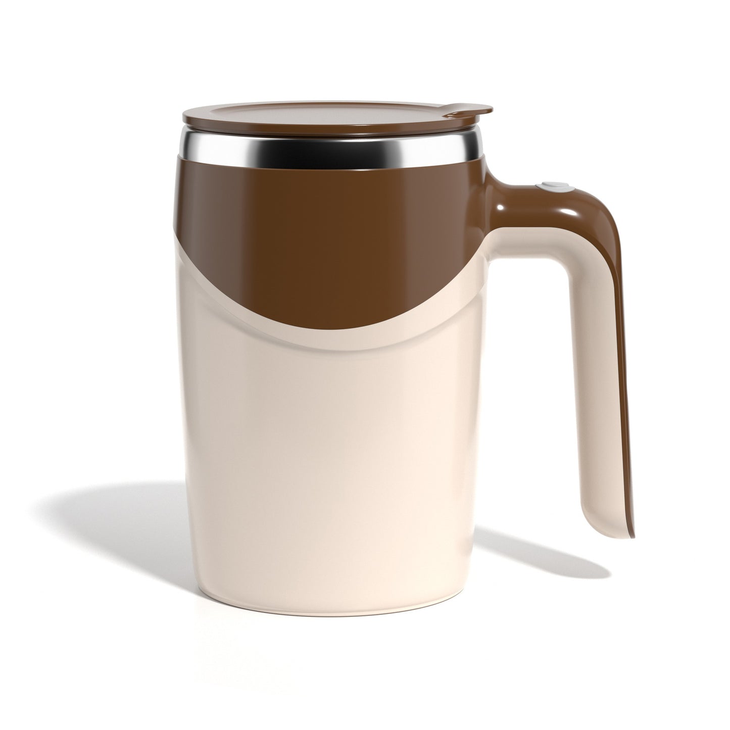 Rechargeable Automatic Electric Stirring Coffee Cup – Magnetic Rotating Milkshake & Water Mixer